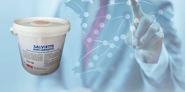 Salviette Antigraffiti IBIX BIOCARE
